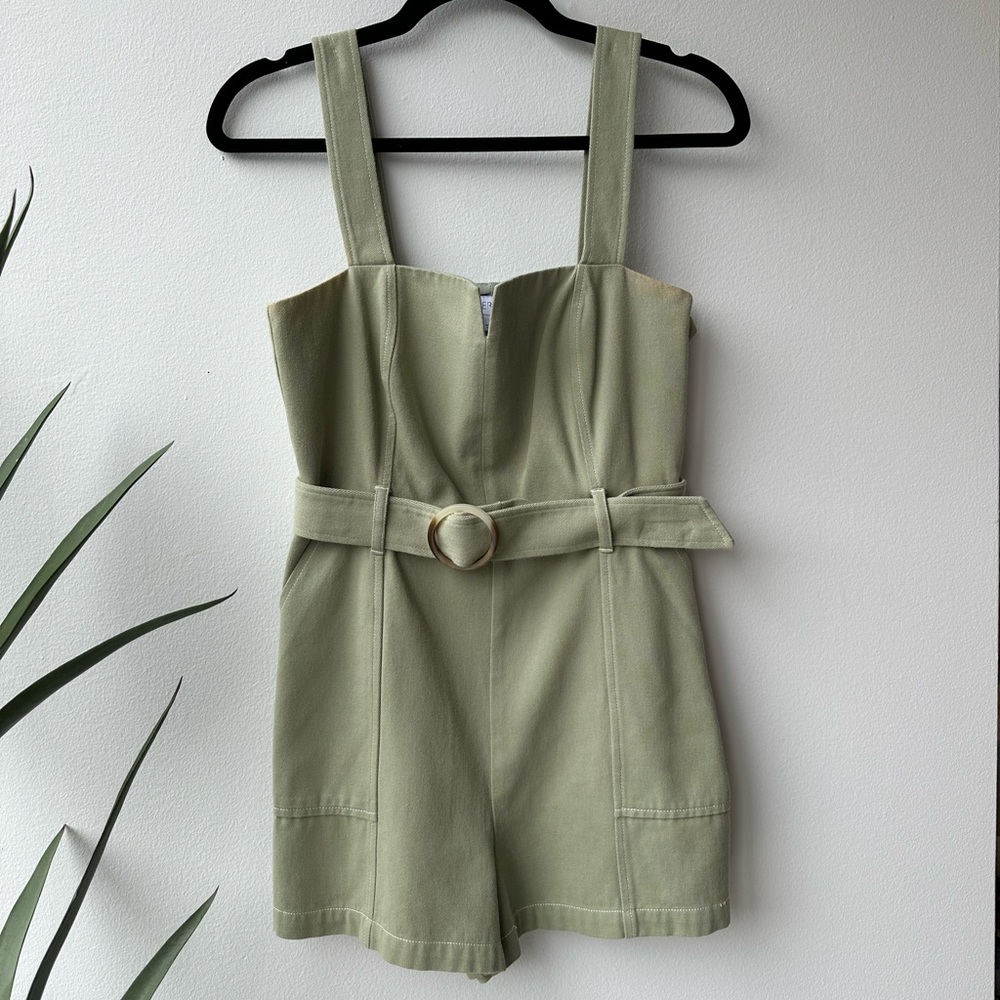 Light green intermix romper perfect for spring!